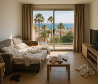 Limpieza de apartamento – Antes – Puerto Rico Gran Canaria